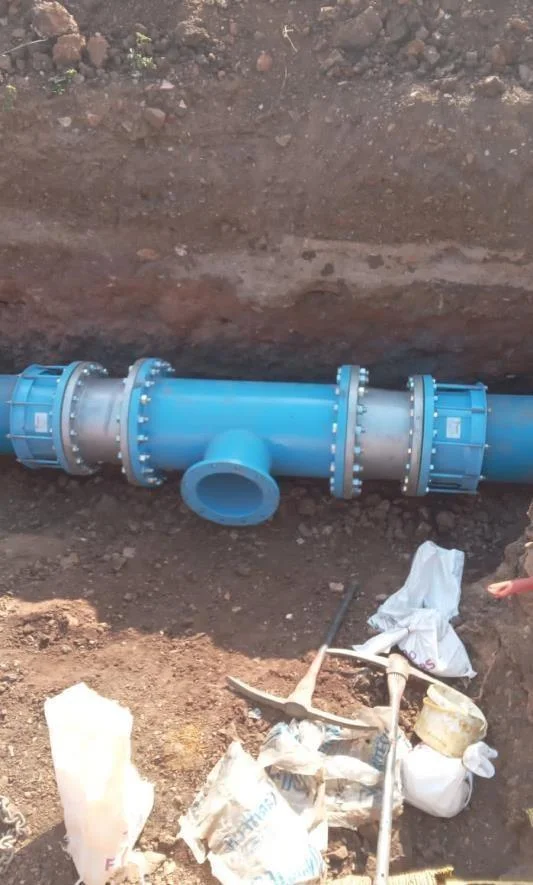 Flanged Pipeline Valve Connection
